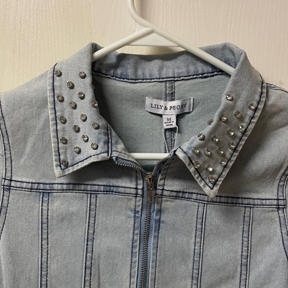 Jeans Zipper Dress